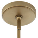 Pinchot - 4 Light Rattan Drum Pendant - Brown - Uttermost - Pendant Lighting- Elite Enclave Home
