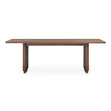 Round Off - Small Dining Table - Dark Brown