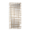 Golden Intersection - Mirrored Wall Decor - Brass