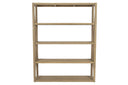Coastal Teak - X Bookcase - Teak