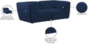 Miramar - 2 Seat Modular Sofa - Meridian Furniture - Stationary Sectionals - Elite Enclave Home
