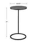 Brunei - Nickel Accent/Drink Table