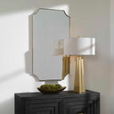 Lennox - Scalloped Corner Mirror - Uttermost - Accent Mirrors - Elite Enclave Home