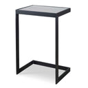 Windell - Cantilever Accent Table - Black & Pearl Silver - Uttermost - Accent Tables- Elite Enclave Home