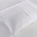 Mina - Twin/Twin Long Waffle Weave Textured Comforter Set - White