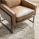 Ken - Accent Chair - Tan - Classic Home - Accent Chairs - Elite Enclave Home