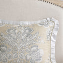 Loretta - 4 Piece California King Comforter Set - Beige