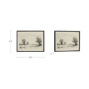 Briar - Framed Print On Linen - Multicolor - Moe's Home Collection - Canvas Art - Elite Enclave Home