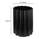 Taffy - Accent Table - Black - Moe's Home Collection - Accent Tables - Elite Enclave Home