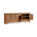 Amita - 3 Drawer 4 Door Cabinet - Brown - Classic Home - Buffets - Elite Enclave Home
