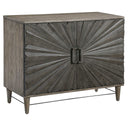 Shield - Oak 2 Door Cabinet - Gray