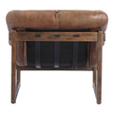 Bellos - Accent Chair - Dark Brown - Moe's Home Collection - Accent Chairs - Elite Enclave Home