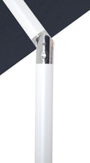 Fiji - Aluminum Patio Umbrella With Round White Base