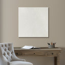 Sunburst - 100% Hand Painted Dimensional Wall Decor - White - Madison Park Signature - Canvas Art - Elite Enclave Home