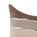 Bikram - 22" x 22" LN Pillow - Ivory / Mocha Cream - Classic Home - Accent Pillows - Elite Enclave Home