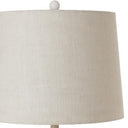 Novelty Table Lamp Coastal With Off-White Empire Shade (Set of 2) - Natural White And Blue