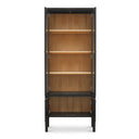 Hannah - Tall Display Cabinet - Black - Moe's Home Collection - Display Cabinets - Elite Enclave Home