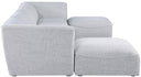 Miramar - 6 Piece Modular Sectional - Meridian Furniture - Stationary Sectionals - Elite Enclave Home