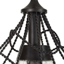 Whirlwind - 1 Light Indoor-Outdoor Pendant - Dark Bronze