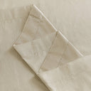 Laurel - Tufted Semi - Sheer Shower Curtain - Ivory - Madison Park - Shower Curtains - Elite Enclave Home