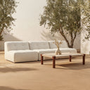 Kaia - Outdoor Coffee Table - Dark Brown - Moe's Home Collection - Coffee Tables - Elite Enclave Home