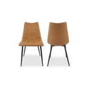 Alibi - Dining Chair (Set of 2) - Tan - Moe's Home Collection - Chair Sets - Elite Enclave Home