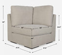 Refuge - Corner Sofa - Uttermost - Corners - Elite Enclave Home