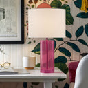 Neonova - Glass Table Lamp - Pink - 510 Design - Table Lamps - Elite Enclave Home