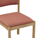 Villetta - Dining Chair (Set of 2) - Deep Pink - Moe's Home Collection - Chair Sets - Elite Enclave Home