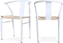 Beck - Hand Woven Rope Dining Chair (Set of 2) - Meridian Furniture - Chair Sets - Elite Enclave Home