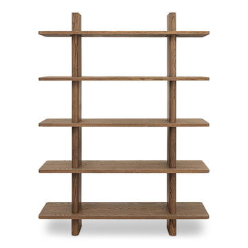 Casey - Large Standard Bookcase - Dark Brown