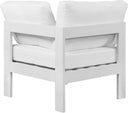 Meridian Nizuc Outdoor Patio Corner Chair – modular design with waterproof fabric cushions and aluminum frame