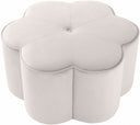 Daisy - Ottoman - Meridian Furniture - Upholstered Ottomans - Elite Enclave Home