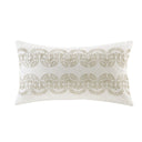 Suzanna - Oblong Pillow - White - Harbor House Blue - Throw Pillows - Elite Enclave Home