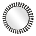 Aziel - Round Mirror - Black - Uttermost - Accent Mirrors- Elite Enclave Home
