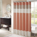 Amherst - Shower Curtain - Coral - Madison Park - Shower Curtains - Elite Enclave Home