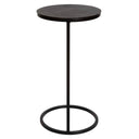 Brunei - Round Accent Table - Black