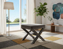 Nixon - Bench Ottoman - Meridian Furniture - Bench Ottomans - Elite Enclave Home