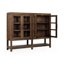 Kharga - 4 Door Cabinet - Natural - Classic Home - Accent Cabinets - Elite Enclave Home