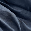 Porter - King Soft Washed Pleated Comforter Set - Navy