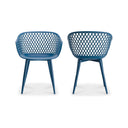 Piazza - Outdoor Chair (Set of 2) - Blue - Moe's Home Collection - Chair Sets - Elite Enclave Home