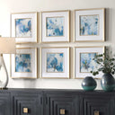 Fresh Start - Abstract Prints (Set of 6) - Uttermost - Framed Print Sets - Elite Enclave Home