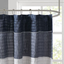 Amherst - Shower Curtain - Navy - Madison Park - Shower Curtains - Elite Enclave Home