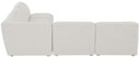 Miramar - 5 Piece Modular Sectional - Meridian Furniture - Stationary Sectionals - Elite Enclave Home