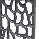 Metal With Multi Mini Grotto Pattern Table Lamp - Silver