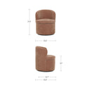 Dane - Swivel Chair - Pink - Moe's Home Collection - Swivel Chairs - Elite Enclave Home