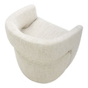Barrow - Rolling Dining Chair - White Mist - Moe's Home Collection - Side Chairs - Elite Enclave Home