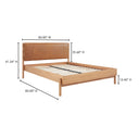Colby - King Bed - Camel - Moe's Home Collection - Panel Beds - Elite Enclave Home
