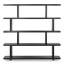 Miri - Large Shelf - Black - Moe's Home Collection - Standard Bookcases - Elite Enclave Home