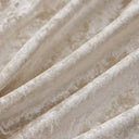 Felicia - Velvet Duvet Cover Set With Throw Pillow - Champagne